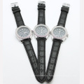Новый Год Модный кожаный браслет спортивные часы